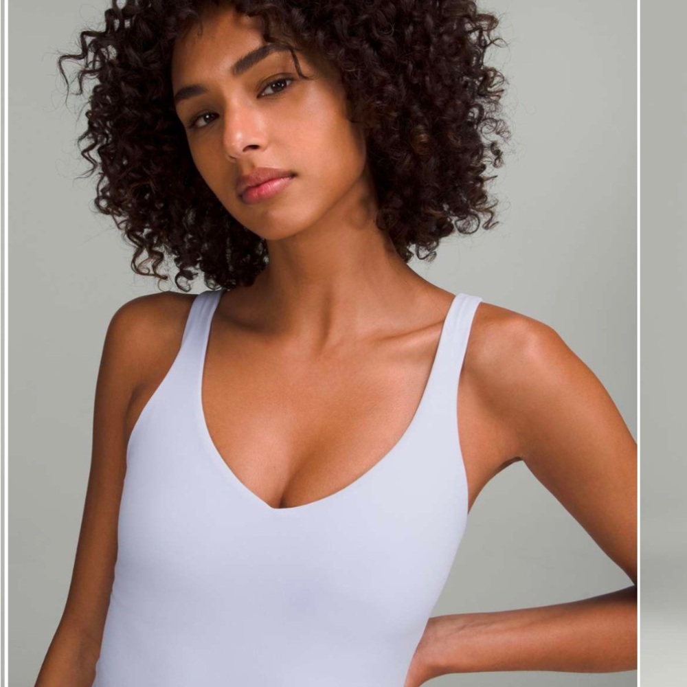 Lululemon Align Waist-Length Tank Top*NWT Pastel Blue/10 - Picture 3 of 6